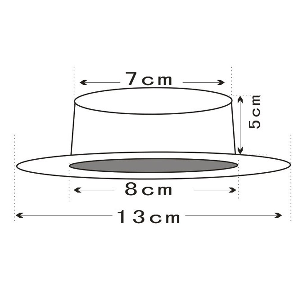 Top Hoed Haarspeld Met Bloem Voor Partij/Wieden/Cosplay
