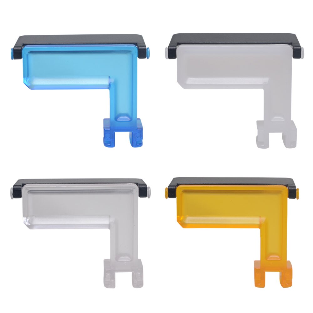Mcoplus DF6500 4 Color difusor de Flash para Sony Alpha NEX-6 NEX-7 A6000 A6100 A6300 A6400 A6500 cámaras