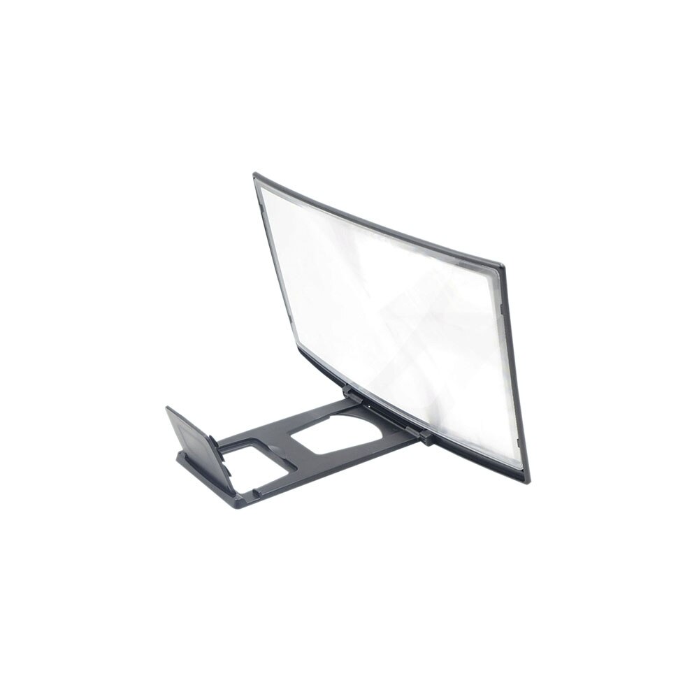 12inch Portable Mobile Phone Curved HD Screen Amplifier Magnifying HD Screen Bracket Magnifier for iPhone Samsung Xiaomi Phone: Default Title