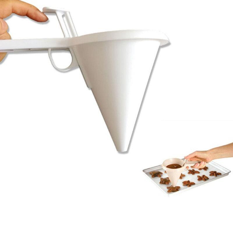 PP MELT Kitchen Tool Adjustable Tools Decor Chocolate Plastic Candy Funnel Molding