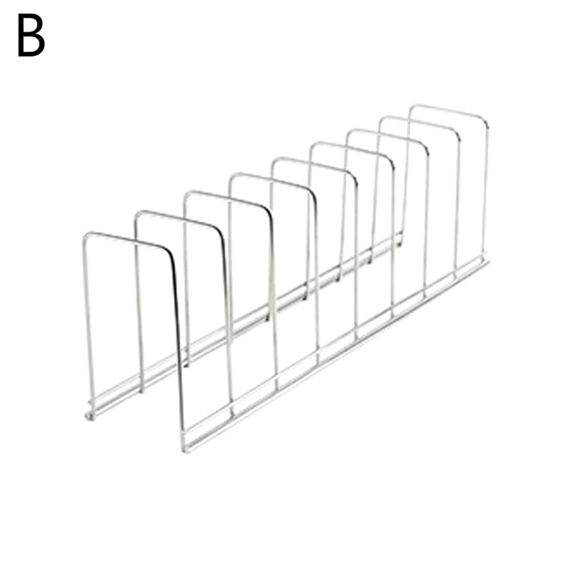 Kitchen Organizer Stainless Steel Dish Bowl Rack Drying Shelf Utensil Cutlery Drainer Storage Holder: B