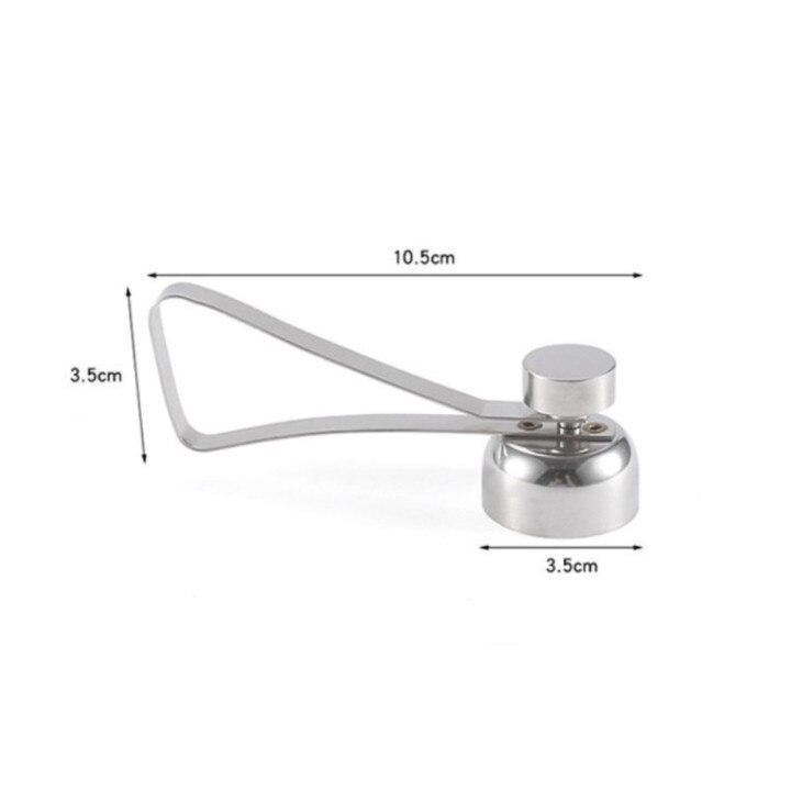 Ouvre-Œuf Acier Inoxydable - Casse Coquille Précis Pour Œufs Durs/Crus