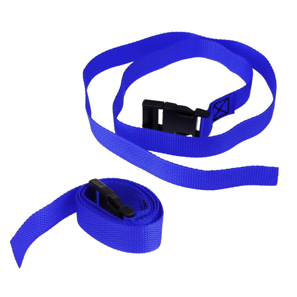 2 pièces bagages valise emballage sangle ceinture réglable libération rapide boucle 39.4x1 pouce