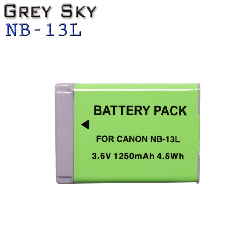 Batería de NB-13L para cámara Canon G5X,G5X Mark II,G7X,G7X Mark II,G9X,G9X Mark II,SX620HS,SX720HS,SX730HS