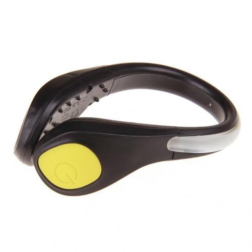 Led Schoenen Clip Licht Veiligheidswaarschuwing Lamp Night Running Jogging Fietsen Gear Outdoor Kids Play Sport Speelgoed: Oranje