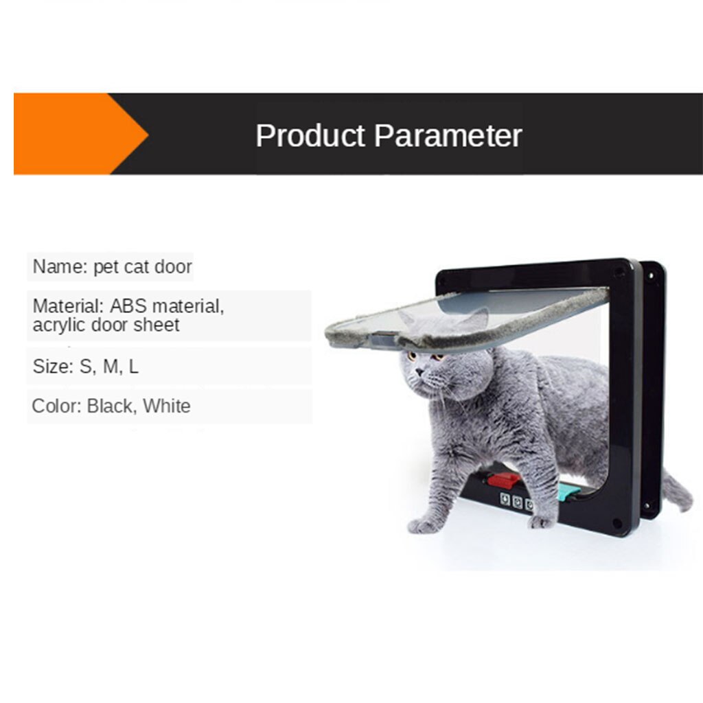 Dog Screen Door, Pet Screen Door ABS Plastic Protector for Sliding Door