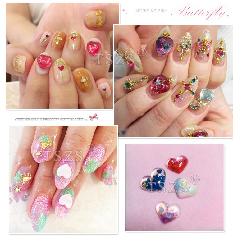 1 stks/partij 3D decortive Acryl Nail Art Mold Tips Decor DIY Verschillende Stijlen Transparant