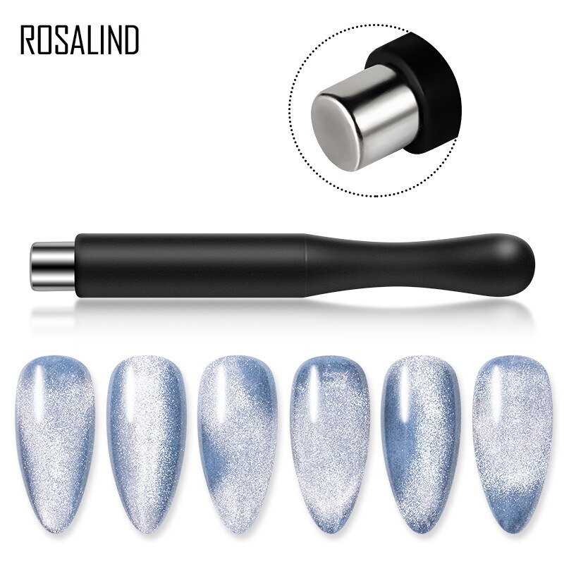 Nail Cat 'S Eye Magneet Spar Cat 'S Eye Nagellak Speciale Fancy Cilindrische Magneet Nail Tool Nail Art Decoraties gereedschap