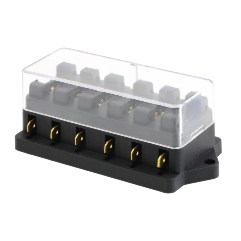 12v 6 Way Fuse Box Block Fuse Holder Box Car Vehicle Circuit Automotive Blade Car Fuse Accessory Tool