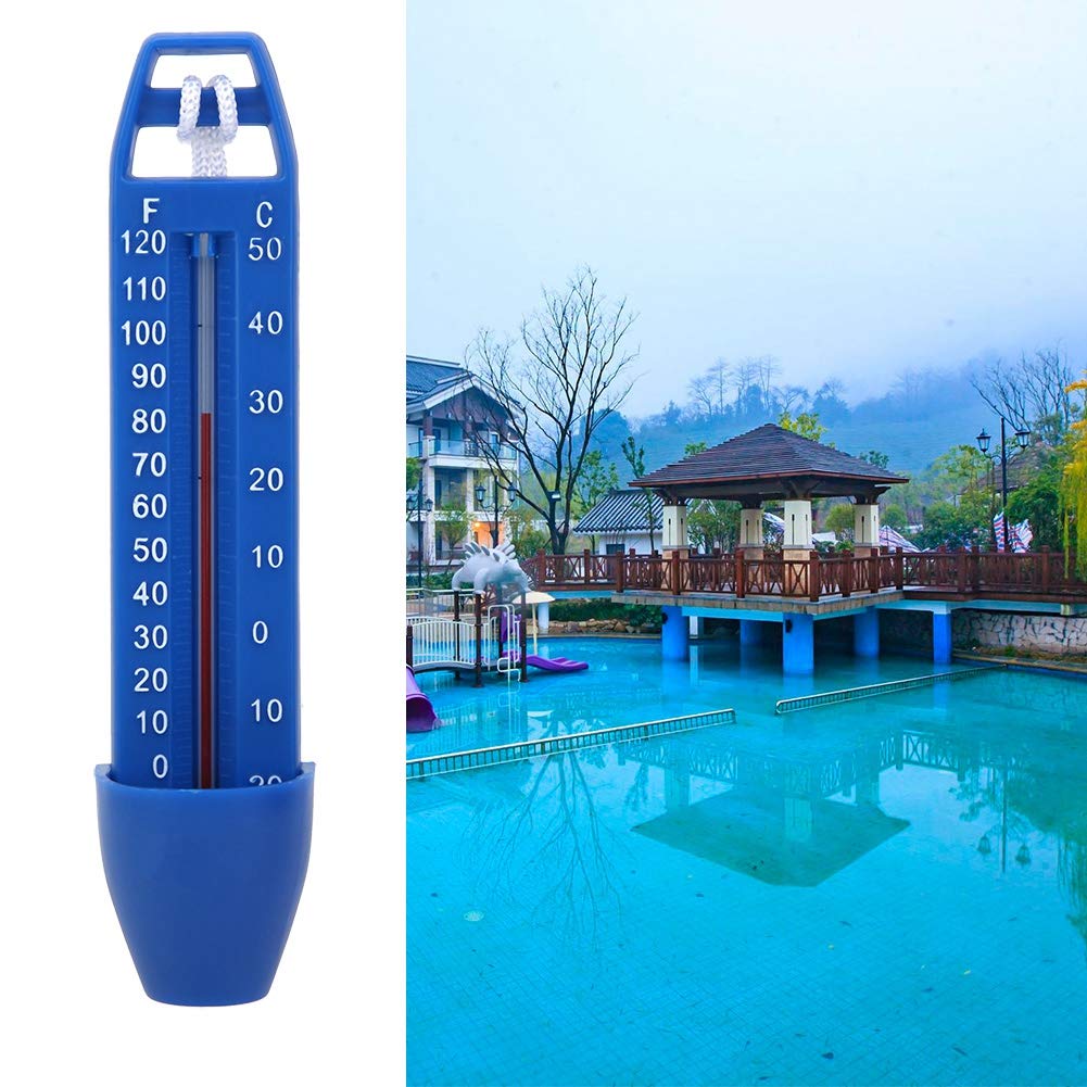 Pool Thermometer Swimming Pool Float Water Thermometer Easy To Read Temperature Display Floating Pool Thermometer