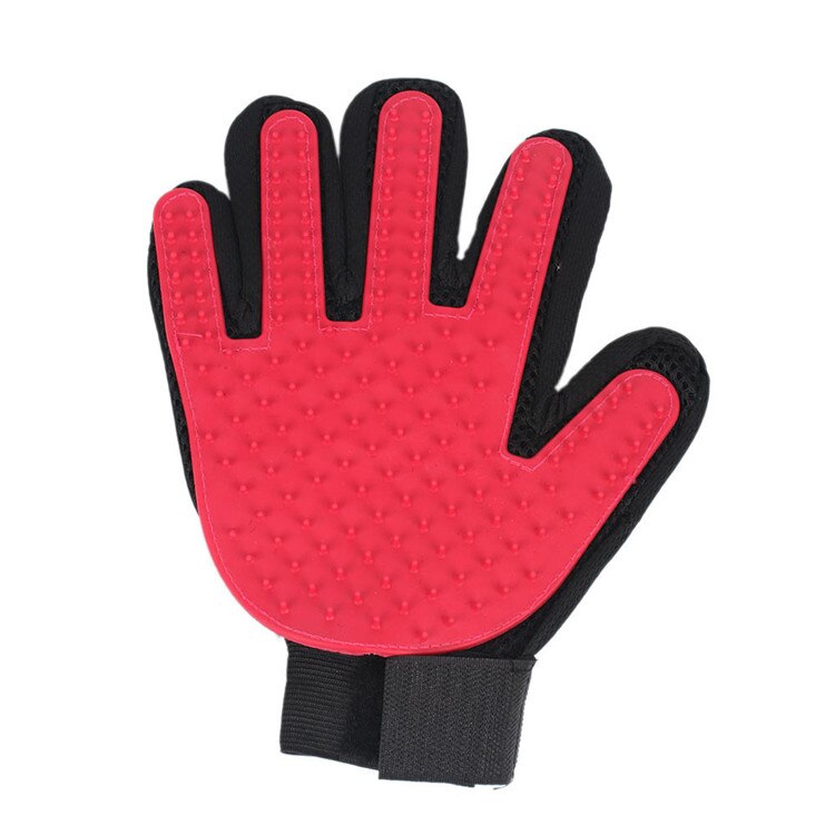 Small Dogs Deshedding fur fur Glove Accessories For Pets Supplies Cats Brush Magic Grooming Glove katten brosse chat honden kam: 5 / left hand