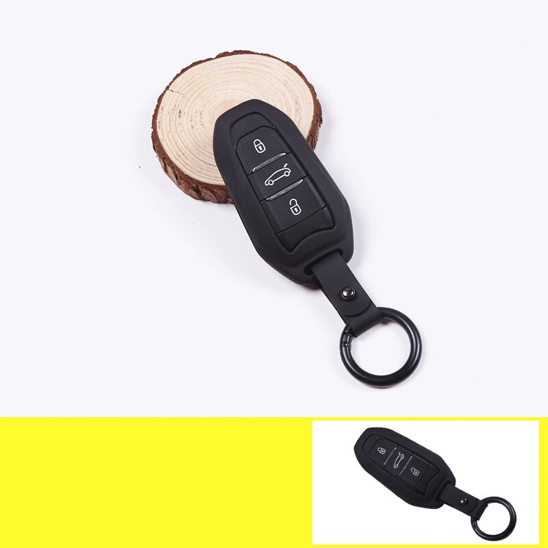 LAYGU Autosleutel Case Cover Sleutel Tas Slimme Afstandsbediening Sleutel Beschermen Shell Sleutelhanger, voor Infiniti QX50 QX60 Q70L 2020 Accessoires