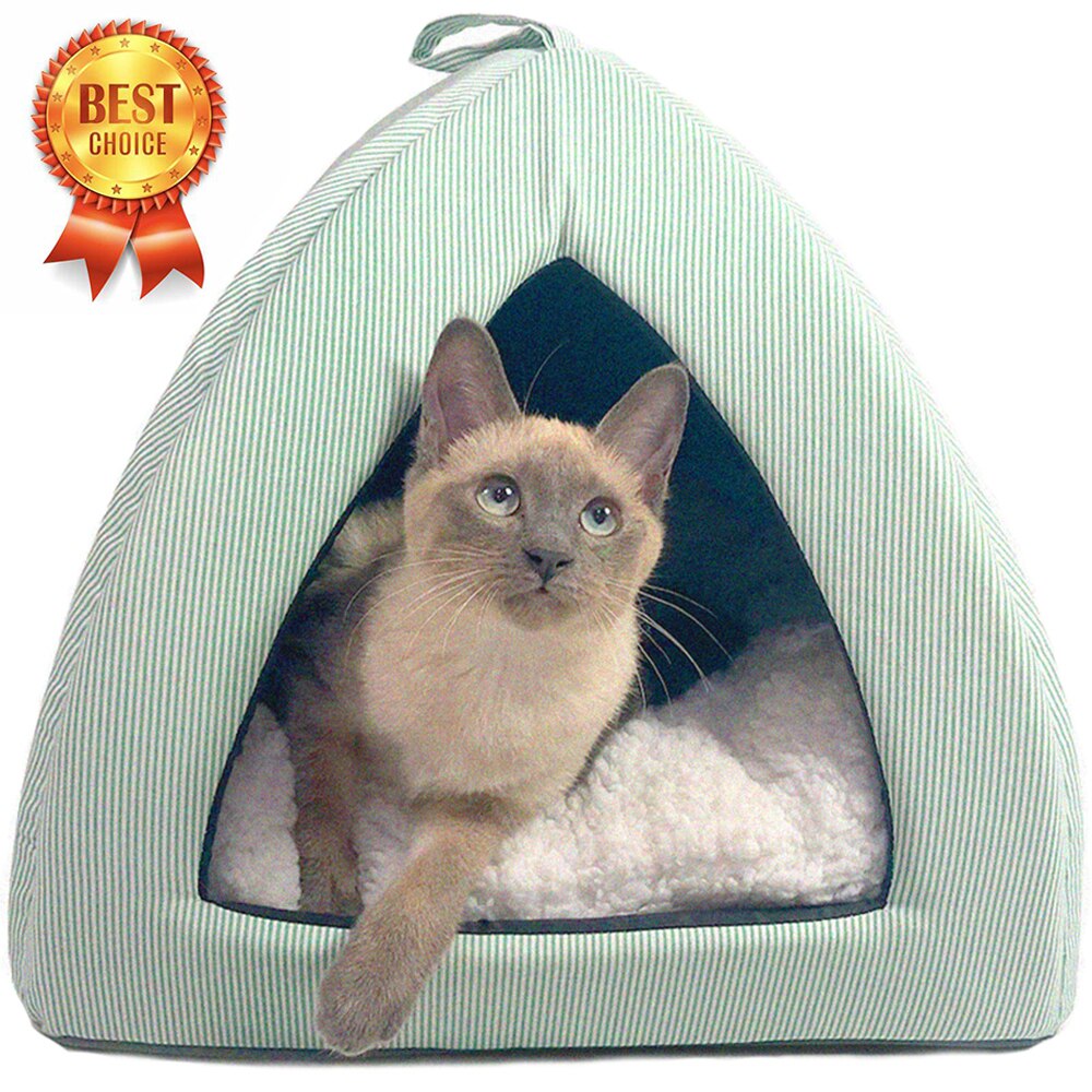 Huisdier Pluizige Kat Hond Bed, Huis Cave, Bed Kat Huis, Zachte Huis Voor Katten Met Kittens, hond Bedden Voor Kleine Honden Katten