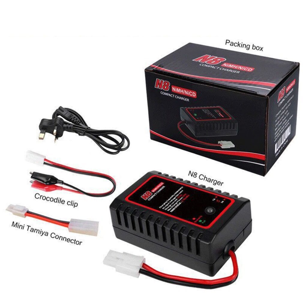N8 Ni MH charger Model aircraft charger A3 constant current monitoring automatic protection safe and durable: UK