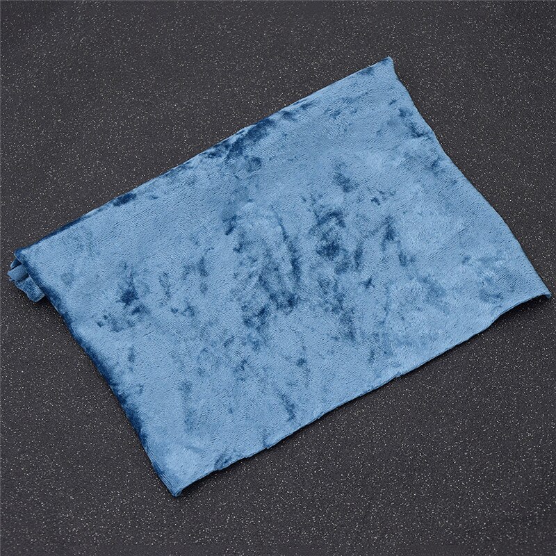 A4 21 x 29cm fløjlsstrækstof til kjolebeklædning blødt syningsstof stof gør-det-selv patchwork hjemmetekstilmaterialer: 4