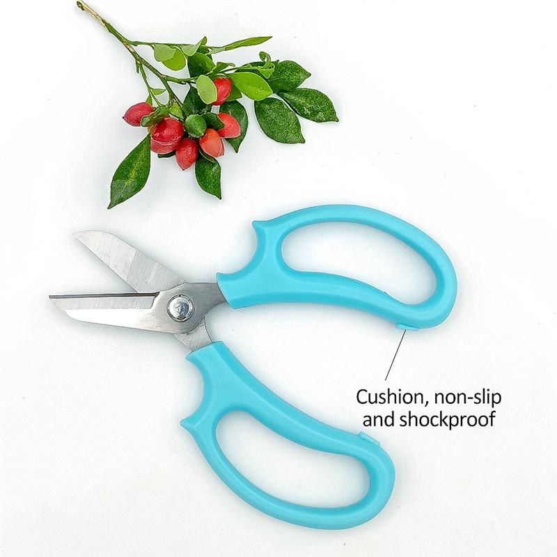 Garden Flower tools Tree Pruning Stainless Steel Tools for Fruit Trees, Flowers and Branches Home Pruning Shears Garden Scissors