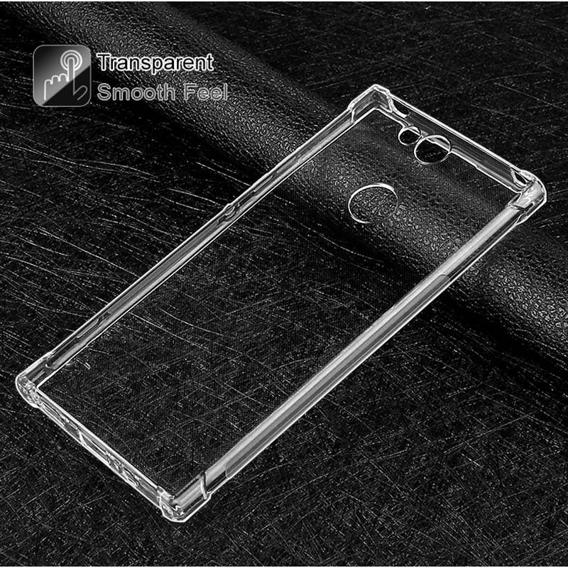 Funda Cherie a prueba de golpes para SONY Xperia XZ3 XZ2 XZ1 XA1 10 Plus XZ X XA XA3 XA2 Plus funda Ultra compacta de TPU transparente