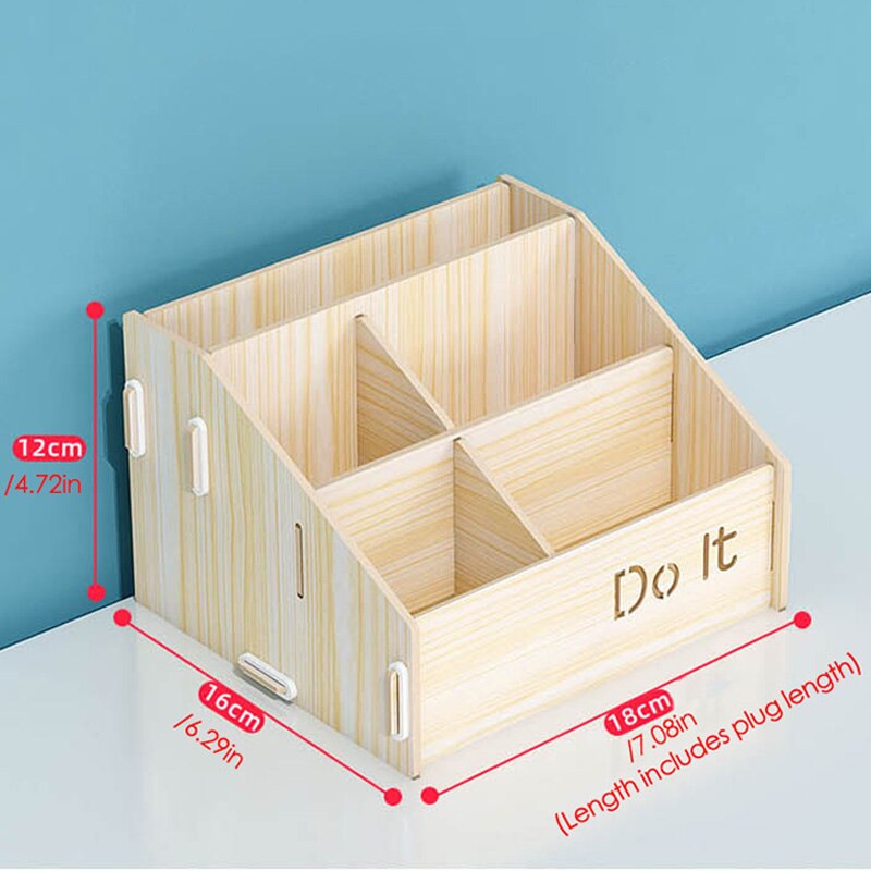 Desktop remote control organization storage box rack desk pen holder storage rack cosmetics sundries box