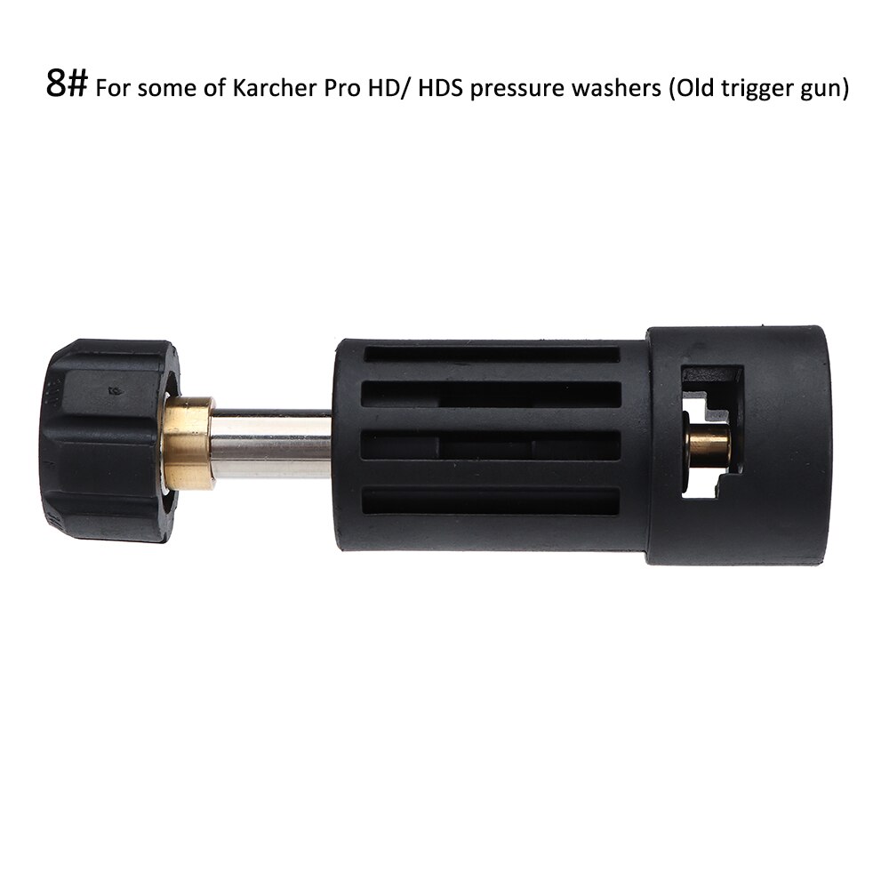 HD/ HDS Pressure Washers Connecting Garden Hose Car Washer M22 Pressure Washer Connector Nozzler Washer Adapter For Karcher: 8