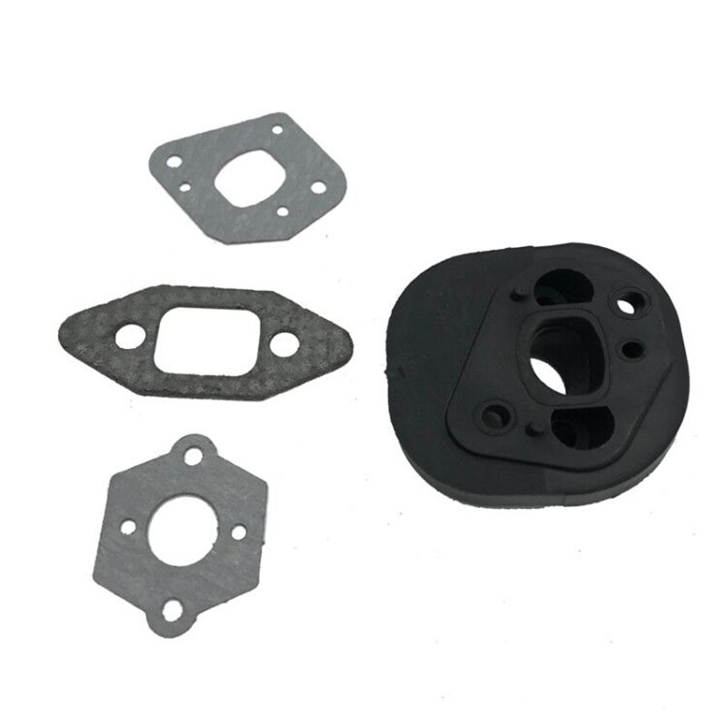 Kit de junta de carburador de colector de admisión para motosierra Partner 350, 351, 370, 371, 420, McCulloch MacCat 335, 435, 440