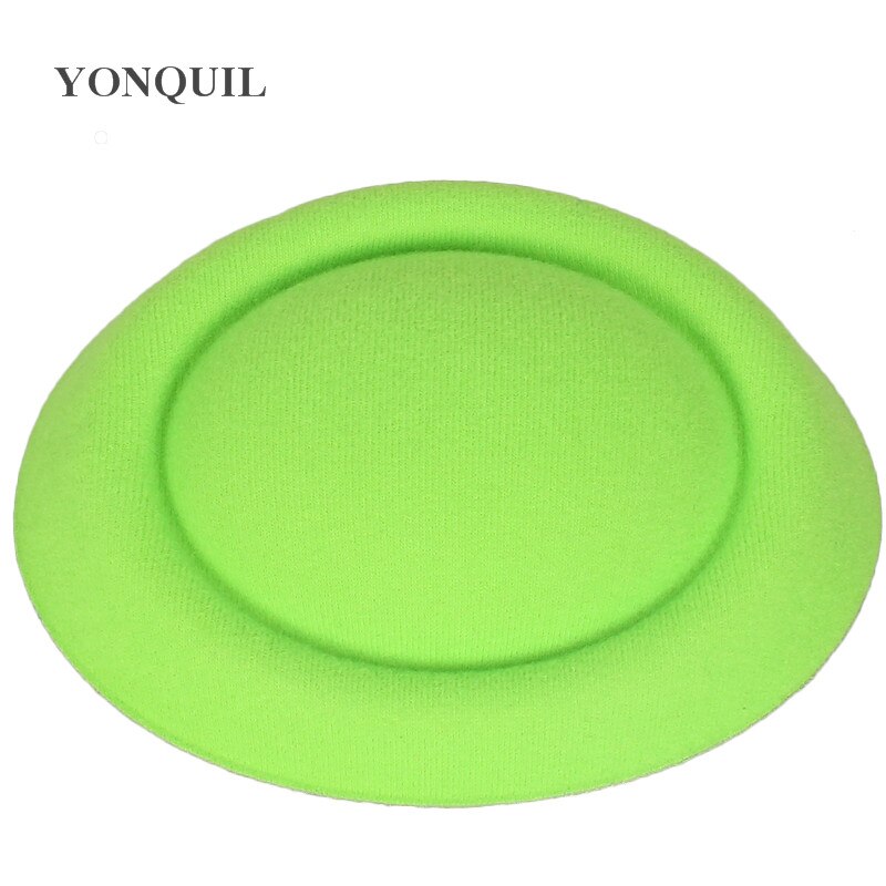 20 Kleuren 16Cm Tovenaar Hoeden Bases Wolvilt Party Hoeden Diy Haaraccessoires Pillendoosjepet Stewardess Cap 12 stks/partij MH018