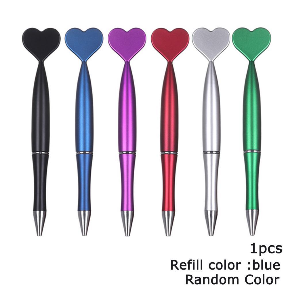 1Pc Pennen Mooie Mermaid Tail Balpennen Leuke Pens1.0mm Hart Voor Schrijven Balpen School Kantoorbenodigdheden X6X1: Blue refill