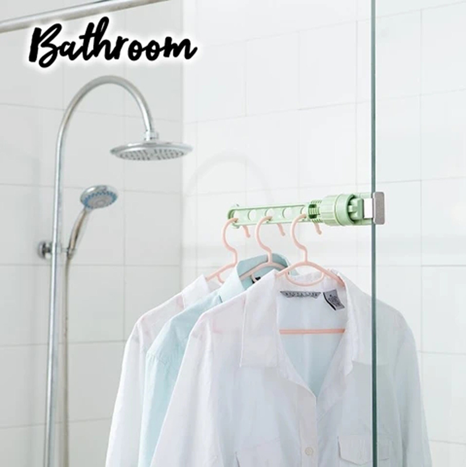 40# 2pcs Window Frame Hanger Clothes Drying Racks Retractable Indoor Drying Racks Space Clothes Hangers Drying Rack Декор Дома