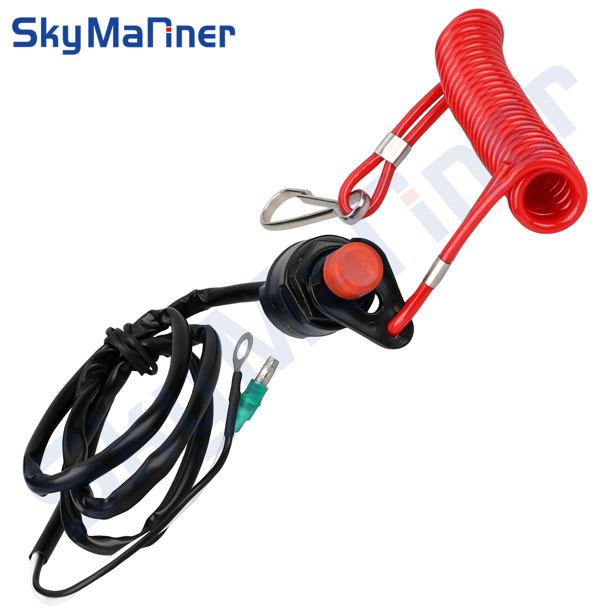 6E9-82575-09 66T-82575 Kill Stop Switch Cavo di sicurezza Cordino per Yamaha Tohatsu Parsun Honda Parti del motore fuoribordo