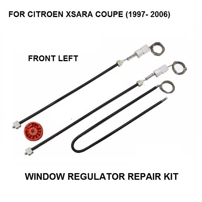 ELECTRIC WINDOW REPAIR CLIP KIT FOR CITROEN XSARA BREAK FACELIFT WINDOW REGULATOR REPAIR KIT FRONT LEFT 1997-2006
