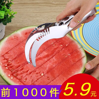 Vandmelon kniv hami melon kniv skærer hakker frugtsalat agurk grøntsagsskræller køkkenværktøj