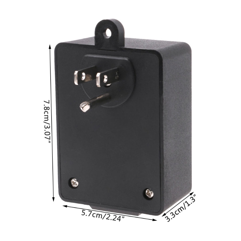 AC 120V 3A Fan Variable Speed Controller Electric Motor Rheostat for Hydroponics