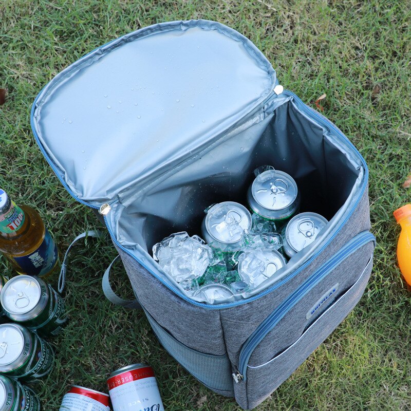 Mochila de Picnic Fitness para comida, mochila de refrigeración, mochila de viaje familiar, almacenamiento de alimentos, organizador aislado, bolsa de hielo, bolsos de hombro frescos
