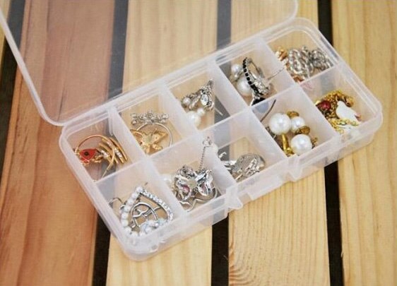 Pearl Box Sorting Box Storage Boxes Compartment Boxes Order Box Various