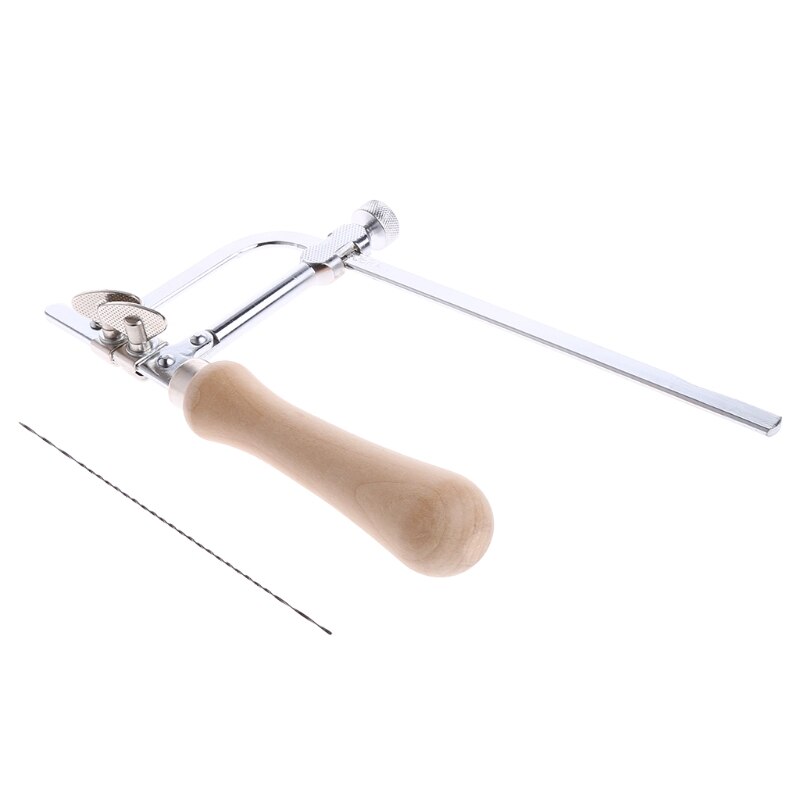 Mini Piercing Blade Jewelry Steel Saw Frame Adjustable Jewelers+FREE 1 Blade #C05#