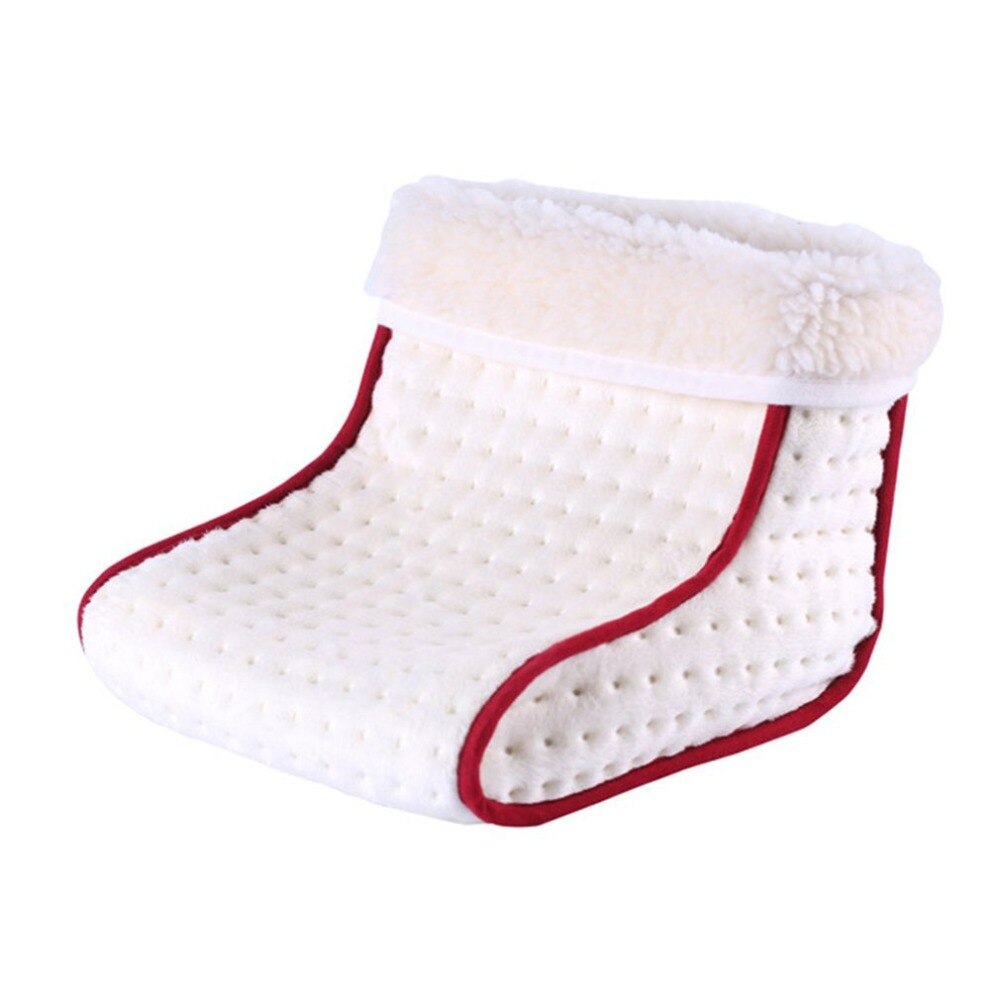 Heated Plug-Type Electric Warm Foot Warmer Washable Heats Control Settings Warmer Cushion Thermal Foot Warmer Massage