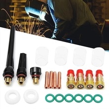 10 TIG Welding Kit 23Pcs Cup For WP-17/18/26 Torch Welding Accessories