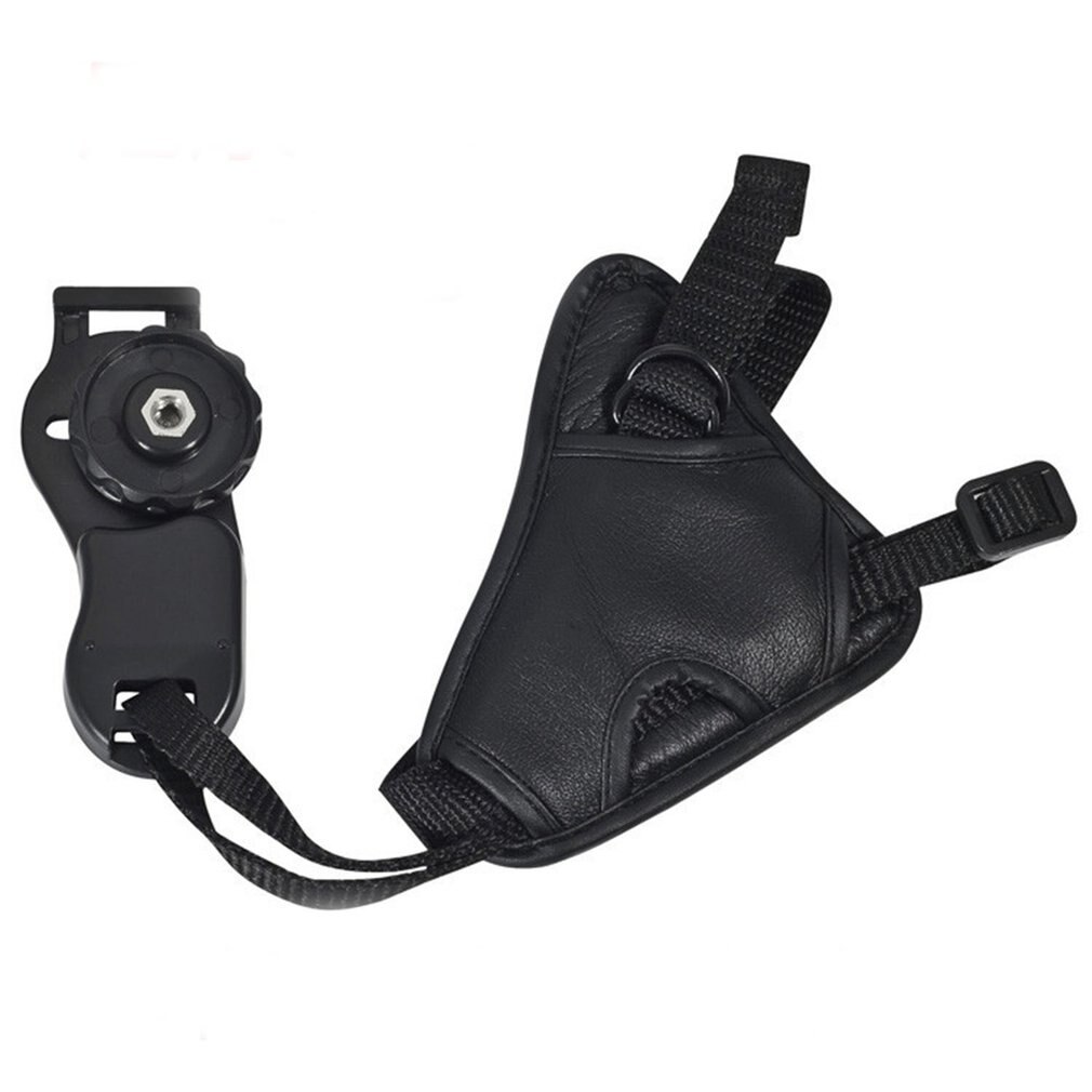 Câmera slr correia de pulso correia de mão banda de pulso liberação rápida placa para slr/dslr pulseira de pulso acessórios da câmera