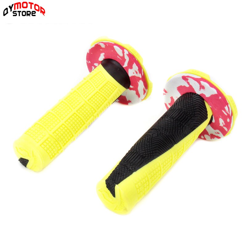 6 kleuren universeel stuur 7/8 " motorfiets handgrepen rubber moto gp stuurgrepen