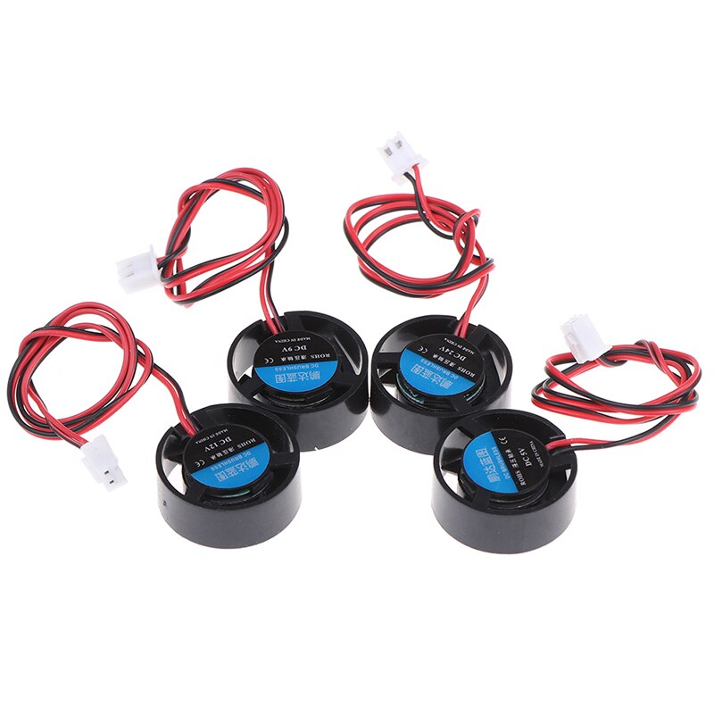 Notebook Micro Cooling Fan 25.5x10mm 5v 9v 12v 24v Round Mini For Led Lamps Computer Radiator