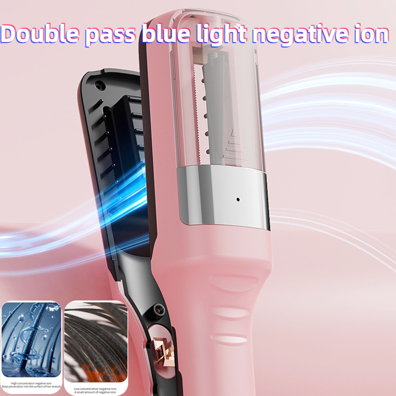 Cortadora de pelo dividida para mujer, Máquina para cortar cabello inalámbrica con extremos abiertos, seco, dañado, quebradizo, , automática