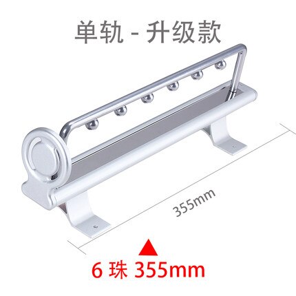 260mm-460mm aluminiumlegering infällbar hängare garderob topp klädstång garderob förvaring organisera möbler hårdvara: 355mm