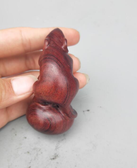 China Home collectie handwerk houtsnijwerk rat kleine standbeeld