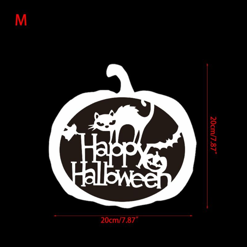 12 pièces Halloween pochoir citrouille ensemble modèles de dessin en plastique