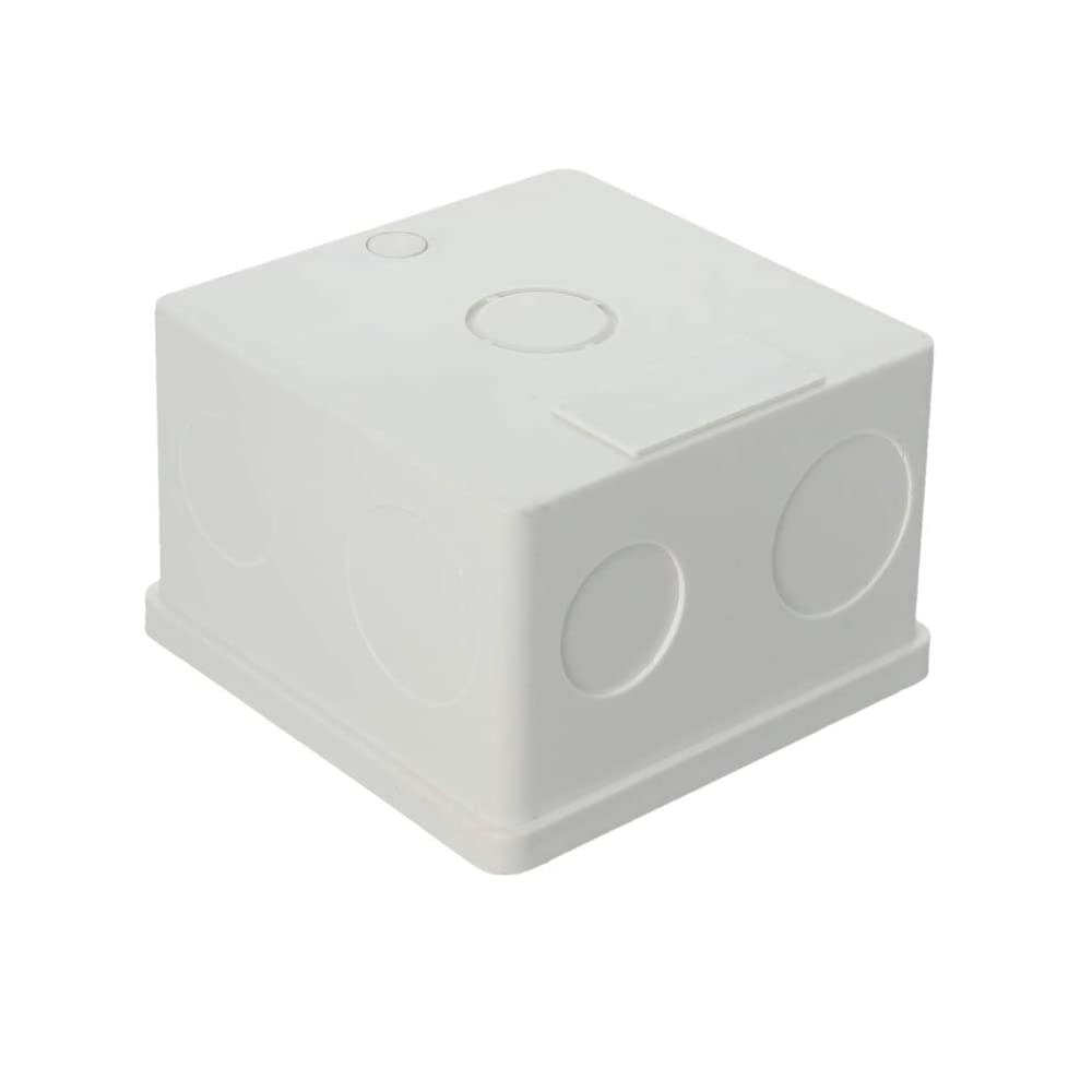 86Type White PVC Flush-Type Wall Mounted Junction Box Wall Switch Box Electrical Outlet Mounting Cassette