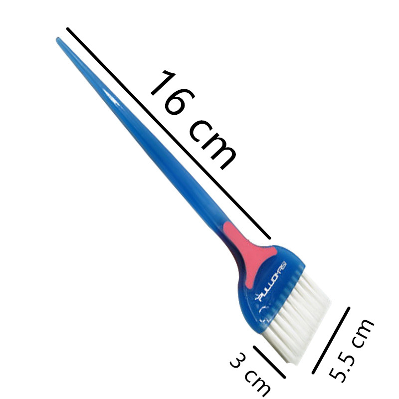 1pc PP Handle Natural Hair Brushes Resin Fluffy Comb Hairdressing Barber Hair Dye Hair Brush make up comb styling