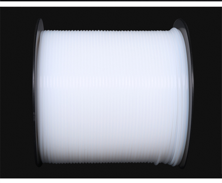 14S 1.68mm x 2.48mm PTFE Tube F46 Insulated Capillary Heat Protector Transmit Hose Rigid Temperature Corrosion Resistance 600V