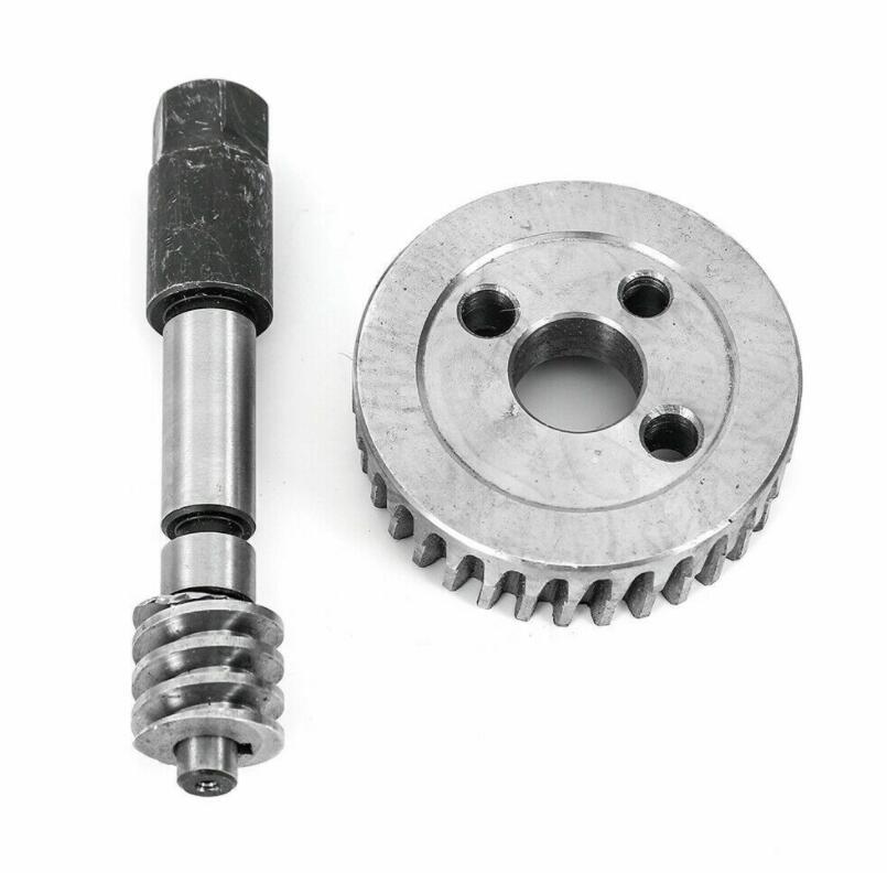 CNC Milling Machine Parts -Adjustable Worm +Turbine Gear Replacement For Bridgeport Mill Part