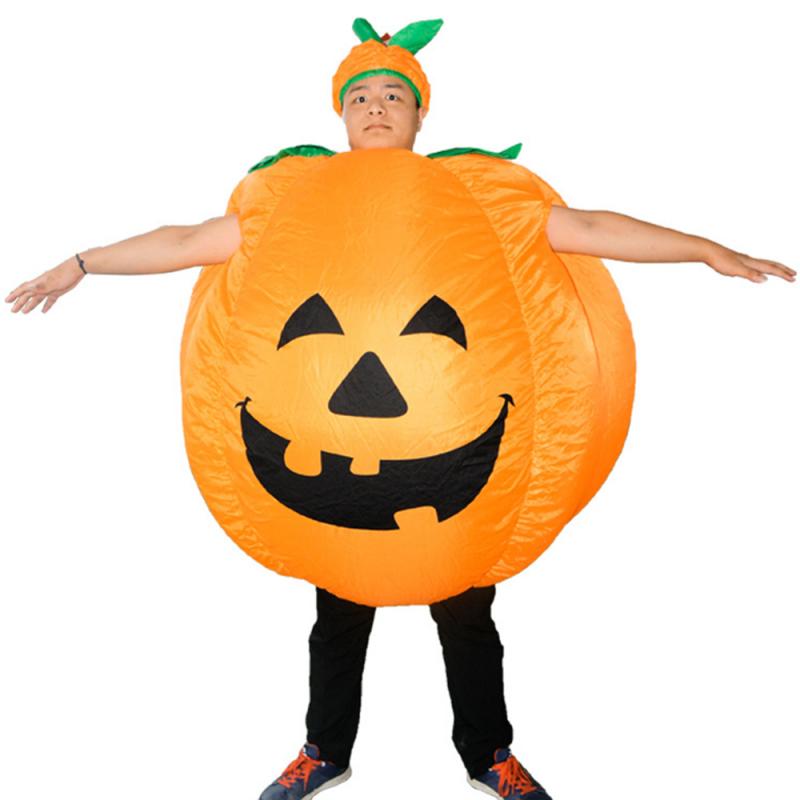 UK Pumpkin Outfit Halloween Inflatable Fancy Dress Cosplay Party Costume halloween ball All Saints' Day For Women And Men