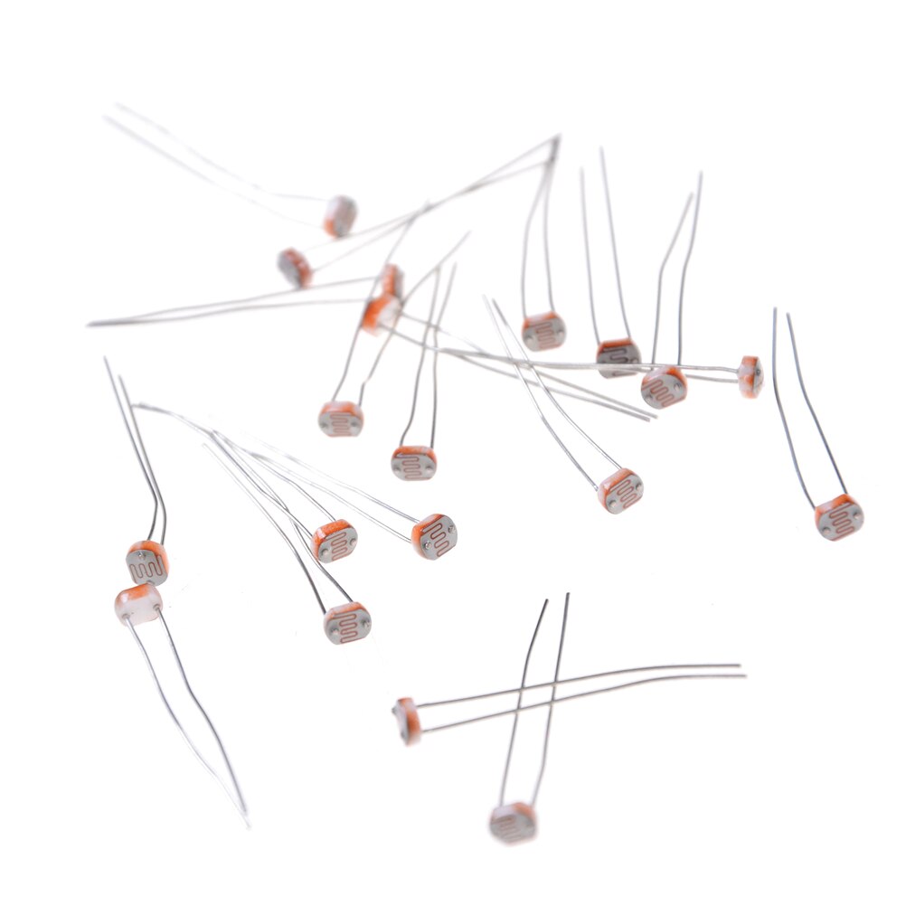 20PCS X 5528 5MM Light Dependent Resistor LDR Photoresistor And Retail Photoconductive Resistance