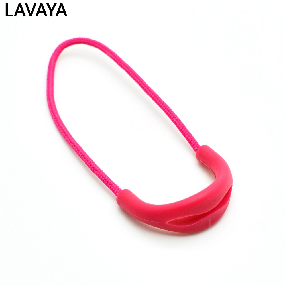 9 sztuk/paczka kolorowy zamek błyskawiczny ciągnie przewód kończy pasek lasso na akcesoria odzieżbyć winnym: Czarny nikiel